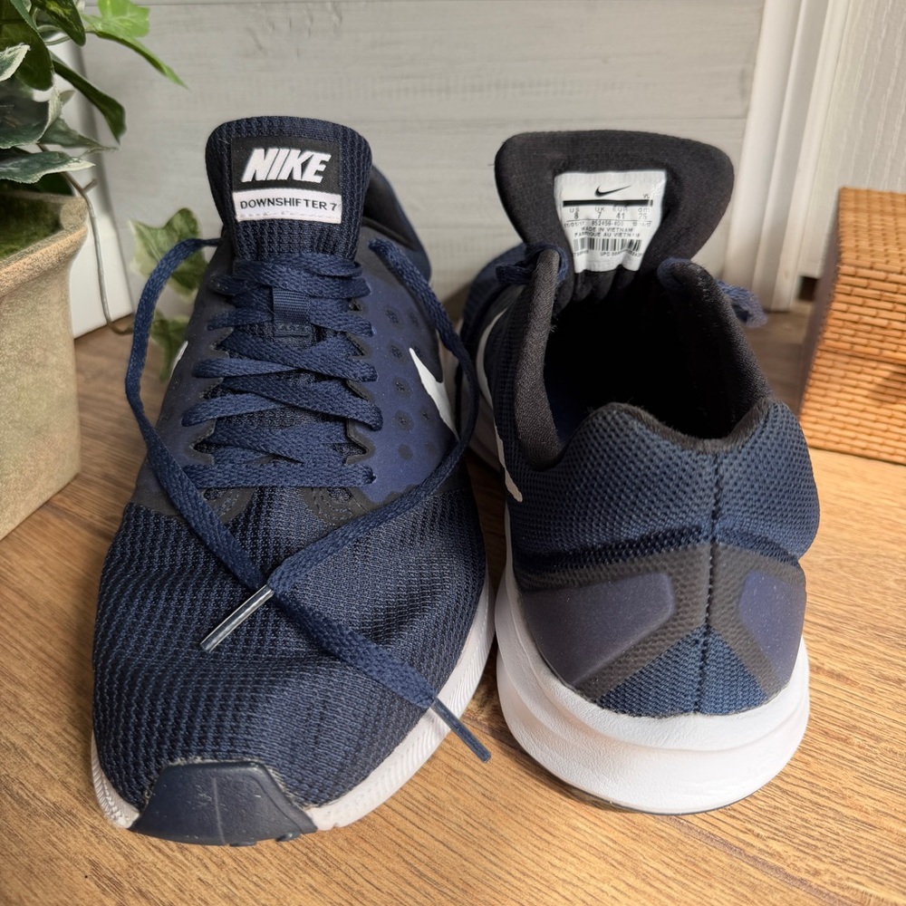 Nike Ladies Navy Blue Size 8 Downshifter 7 Running Shoes - Picture 5 of 6